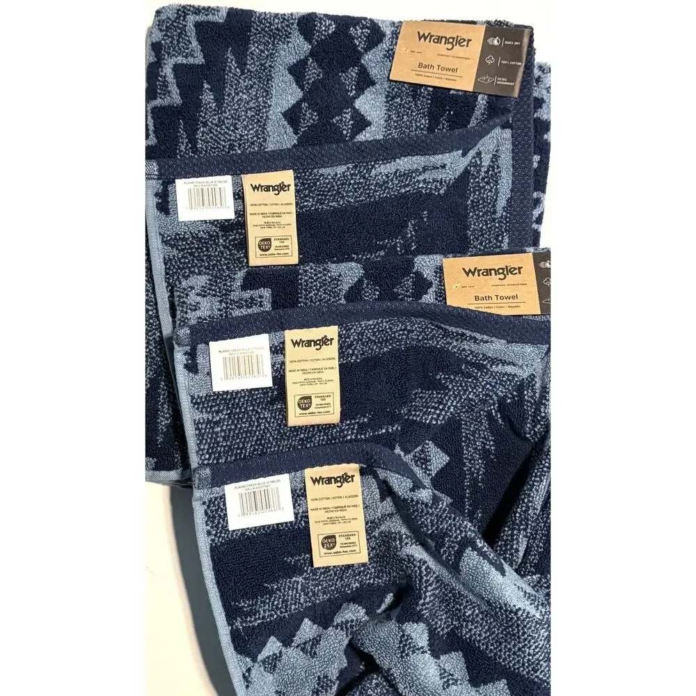 Wrangler blue aztec
